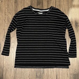 Lou and Grey long sleeve oversized shirt, size x-small